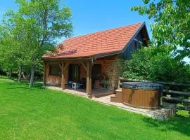 Holiday Home "Sleme" with jacuzzi, big garden and arbor with fireplace