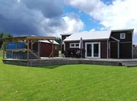 Høystandard feriehytte, Utendørs boblebad, sauna