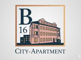 B16 City-Apartment, zentrales City-Apartment mit 4 Betten, hotel i Hof