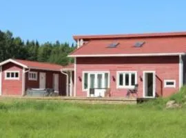 Høystandard feriehytte, Utendørs boblebad, sauna