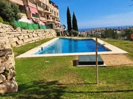 Riviera del Sol, piso 2 dormitorios piscina y pista de tenis, Costa del Sol