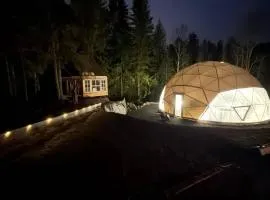 The Forest Dome Nordic Event Space in Nature