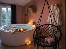Suite romantique & spa Prova - Love room - Rétroprojecteur Netflix, Hotel in Bellême
