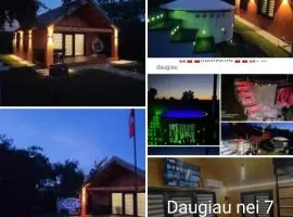 Naujai įrengtas atostogų namelis su kubilu ir pirtimi