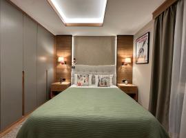 Apartment MonteBreza Spa，科拉欣的有熱水按摩池的飯店