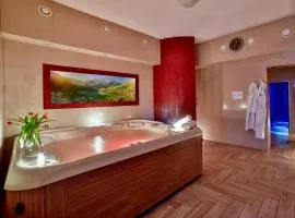 Grand Podhale Resort&Spa Zakopane - Jacuzzi - Sauna fińska i Łaźnia parowa - Widok na Tatry