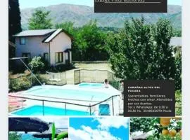 Altos del Pucara Piscina Climatizada vista a las sierras juegos Huerta Orgánica