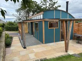 Stylish cabin with log burner in Alnwick