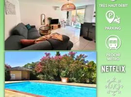 Le Ernest - Parking inclus, jardin privé et piscine