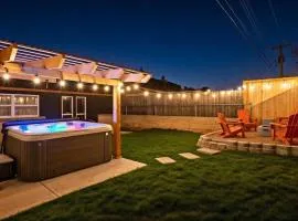 Luxury 4BR OKC Retreat w Hot Tub & Firepit