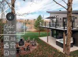 Chalet a Samia - Spa, luxury, Jay Peak view, hotel a Mansonville