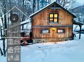 Le 14 Chalets Howard - Spa-Shower-Hammock-Bromont