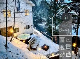 Le 55 Howard - Spa Shower Memphre Lake OwlsHead, hotel a Mansonville