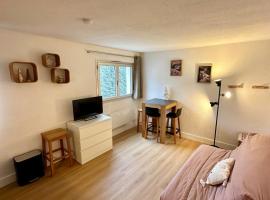 Studio au calme proche du centre de barcelonette, hotel Barcelonnette-ben