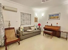 Modern 2BHK Duplex Near BagaBeach with Pool & Amenities
