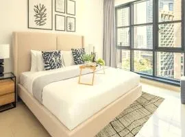 Modern 1BR theme and Burj Khalifa View Downtown