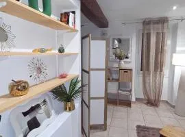 Studio en centre ville a 2 minutes de la plage