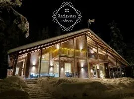 Villa Levi Snowlight, Modern & cozy cabin & 2 ski passes