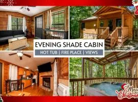 Serene Wooden Cabin with Hot-Tub and Covered Porch in Sevierville, Tennessee