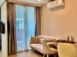 Olympus condo balcony and washing machine