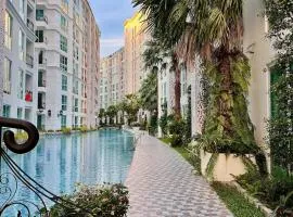 City Garden Olympus condo balcony