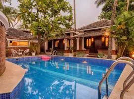 Bali Villa By Claro Stay- 6BR Pvt Pool Big Garden In Anjuna