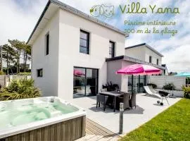 Villa Yana Bretagne Piscine Intérieure partagée et Spa Privatif 100m de la Plage