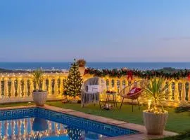 Sea View Villa - Pool BBQ & Beach - Barcelona