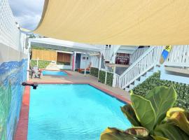 Cabana Playa Santa Apto C Piscinas Solar Energy, hotel i Guanica