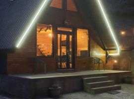 Cabana Doi Brazi A-FRAME, caba&ntilde;a o casa de campo en Dămuc