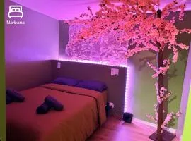 NOUVEAU - JUNGLE SAKURA - 2P - Center - Clim by Narbana