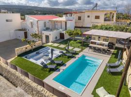 Villa Lithi Luxury Villa with Pool & Ping Pong, hotel u gradu 'Érfoi'