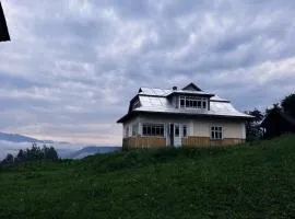 Хата у Карпатах