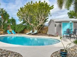 half Mi to River! Poolside Escape on Merritt Island