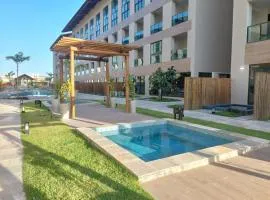 Flat de Luxo- Jacuzzi Privativa a 300m da praia!