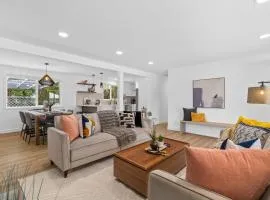 Family-Friendly 4BR Home with AC and Yard Near Airport