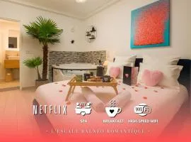 L'Escale Balnéo'Romantique - Loveroom - Jacuzzi & Petit déjeuner