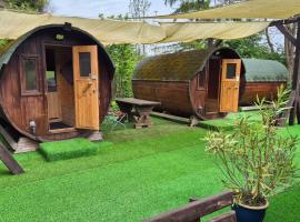 Mini Hotel Übernachten Im Gurkenfass, hotel v destinaci Lübbenau