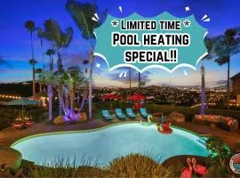 Sprawling Hilltop Retreat- Pool, Views, Sleeps 30!