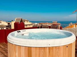 VATTA Appartement centre-ville avec Roof Top Jacuzzi et vue panoramique, hotel in Bastia