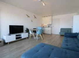 Wave 7B, studio with sea view in Blankenberge