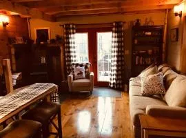 The Birches Cabin, at home in the woods!