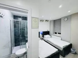 Stylish Twin En-Suite Room near Cardiff Centre