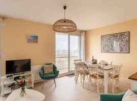 Le Verdelet - Vue mer plein centre du Val André