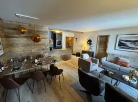 Spacious ski-in ski-out renovated apartment 4-6 pax, 161 Sources de Marie Arc 1950