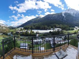 Apartment Wohnung mit atemberaubender Aussicht by Interhome, Hotel in Lavin