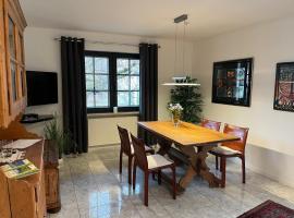 Excl Ferienwohnung im Dreiländereck D-F-CH mit beheiztem kl Pool zum Schwimmen und Massieren โรงแรมในHausen