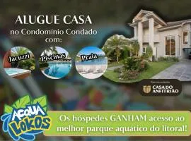Casa Luxo com Jacuzzi e Área Gourmet em Condomínio Particular