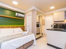 Studio c/ vaga em prédio com piscina - IBI0802