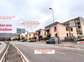 Exclusive & Cosy 3-Bedroom apartment by San Siro Stadium & Metro
